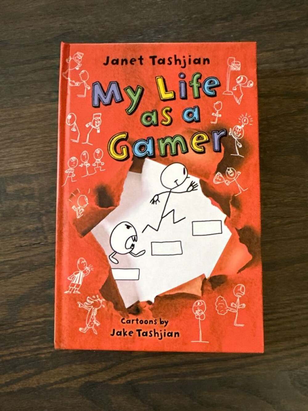 My Life as a Gamer Hardcover Book by Janet Tashjian